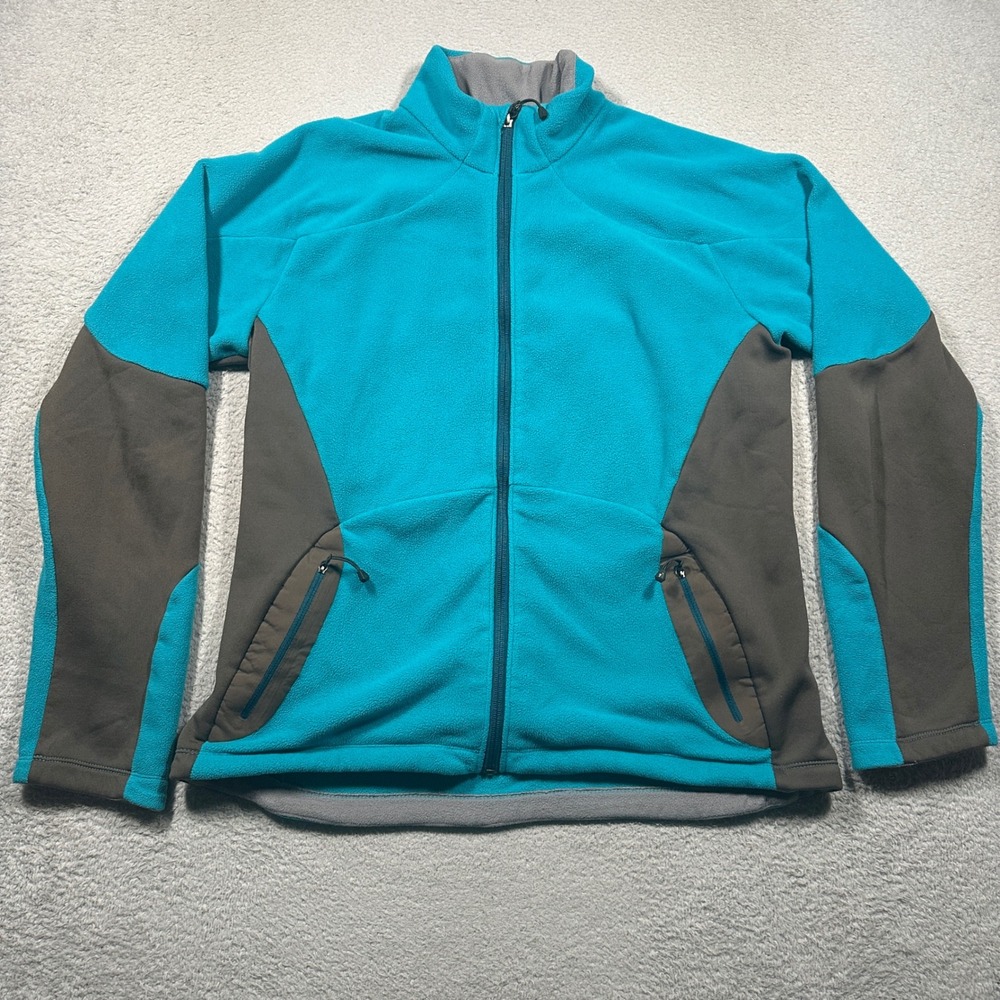 Vintage Y2K Eddie Bauer First Ascent Full Zip Fleece Jacket Womens XL Polartec